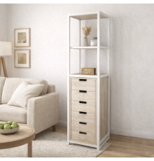 Стеллаж с ящиками 200х45х50 см