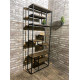 Стеллаж 200×100×30 см MSM — высокий стеллаж с надежным металлическим каркасом