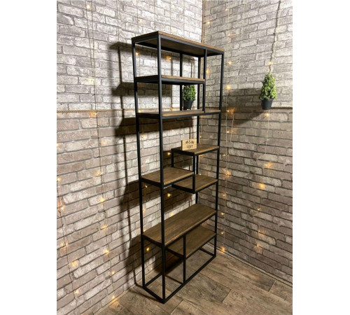 Стеллаж 200×100×30 см MSM — высокий стеллаж с надежным металлическим каркасом