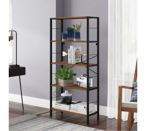 Стеллаж 5-ярусный Hallum – функциональный дизайн для дома и офиса.