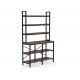 Стелаж 6-ярусний Etagere, 180×100×35 см — стиль та функціональність