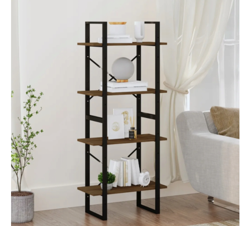 Стеллаж 60×30×140 см – компактный и стильный лофт-вариант.