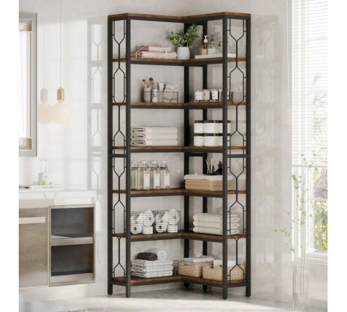 Угловой 7-ярусный стеллаж Etagere 11 – экономия пространства со стилем