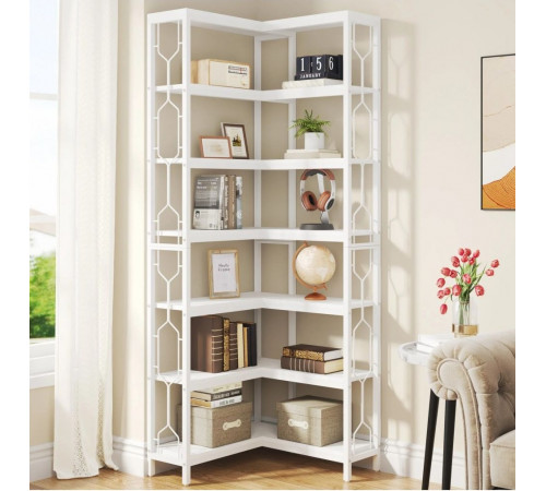 Угловой 7-ярусный стеллаж Etagere 11 – экономия пространства со стилем