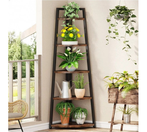 Стеллаж Berks MSM – узкий 5-ярусный стеллаж 178×66×25 см