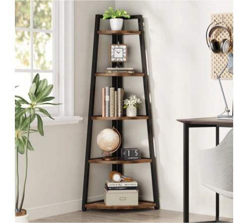 Стеллаж Berks MSM – узкий 5-ярусный стеллаж 178×66×25 см