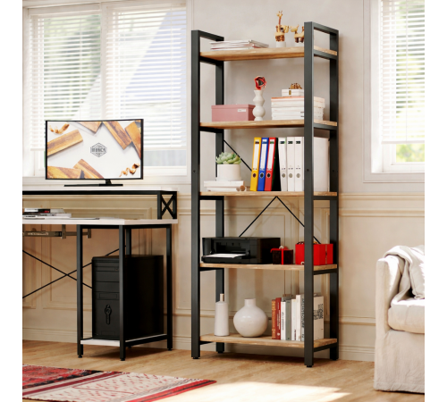 Стелаж Dumt — 5 полиць, 169×60×32 см