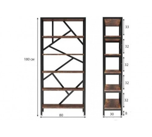 Стеллаж Etagere 24, 6 полок