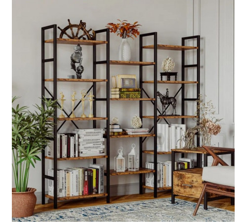Стеллаж Etagere 8 – 17 открытых полок, 176×176×30 см
