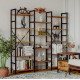 Стеллаж Etagere 8 – 17 открытых полок, 176×176×30 см