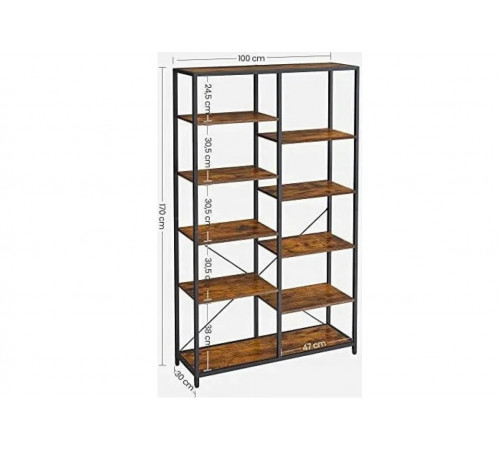 Стеллаж Goxi – надежность и стиль для вашего пространства.