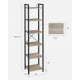 Стеллаж Keemon Etagere – высота 187,5 см, ширина 40 см