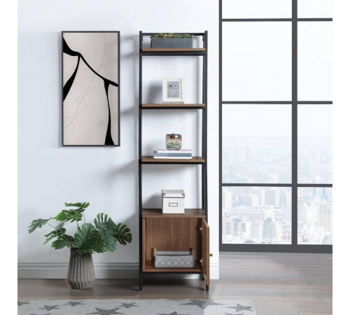 Стеллаж Lancaster — 182×48,9×40,6 см, вариант светлый/темный