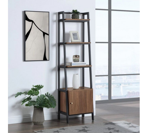 Стеллаж Lancaster — 182×48,9×40,6 см, вариант светлый/темный