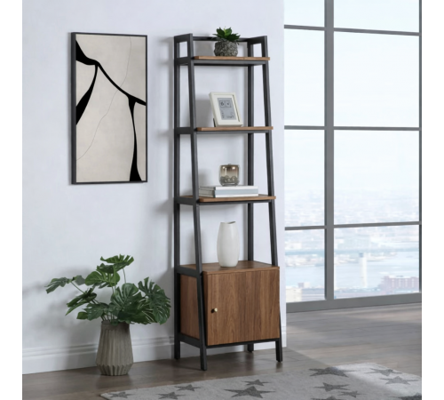 Стеллаж Lancaster — 182×48,9×40,6 см, вариант светлый/темный