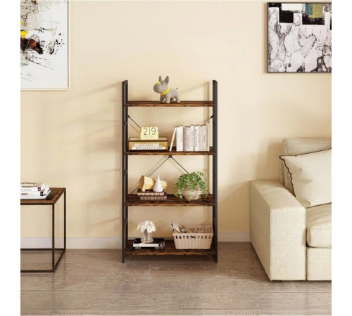 Стелаж Landrienne з 4 полицями, 120×60×30 см