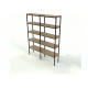 Стелаж Loft 4 — 157 × 35 × 210 см