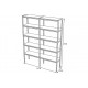 Стелаж Loft 4 — 157 × 35 × 210 см