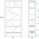 Стеллаж Myrikle Etagere – 180×80×30 см
