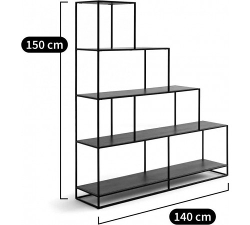 Стеллаж New – большие размеры, стильные материалы