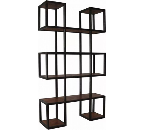 Стеллаж New 96 – квадратный универсальный форм-фактор 100×100×40 см.