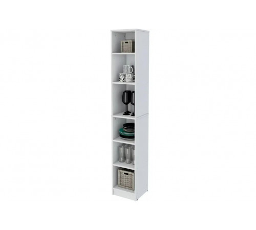 Стелаж Redr 8 — вузький стильний стелаж 180×30×30 см