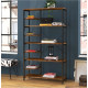Стеллаж Roan Etagere – 5 больших + 4 секторных полки, 173,5×100×34 см.