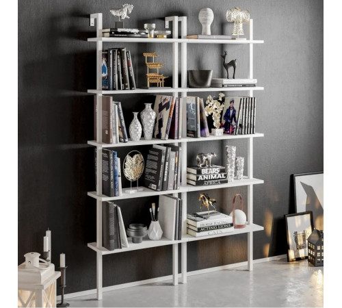 Стеллаж Rother — стремянка-стеллаж 174×60×22 см