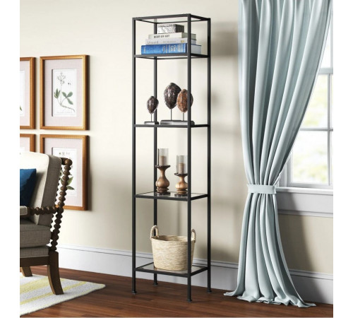 Стеллаж Летия — открытые полки, LOFT стиль