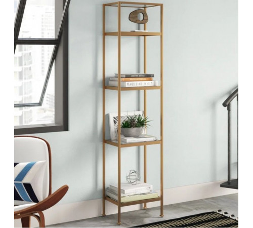 Стеллаж Летия — открытые полки, LOFT стиль