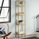 Стеллаж Летия — открытые полки, LOFT стиль