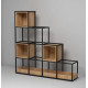 Стеллаж Либрон 40 — стильная мебель LOFT из ДСП