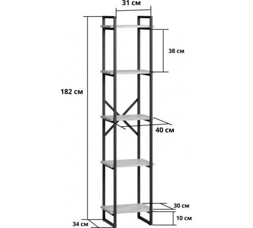 Стеллаж Мальборк 40