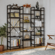 Loft стеллаж Z-4 (176×30×176см) – офисный дизайн