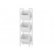 Стеллаж для напитков JW0237 - 130×36×30 см, 3 полки