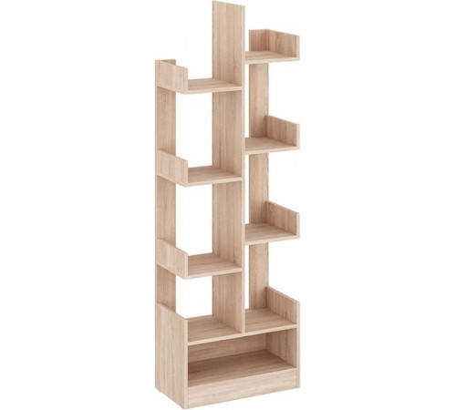 Стеллаж Компанит П-39 — открытые полки в Дубе Сонома