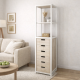 Стелаж з шухлядами 200×45×50 см — функціональний LOFT-стелаж