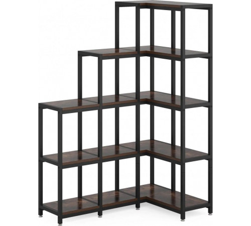 Стеллаж угловой 5-ярусный — открытый стеллаж для дома или офиса