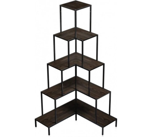 Угловой стеллаж Annalotta 167,5×30×30 см – современный минималистичный дизайн.