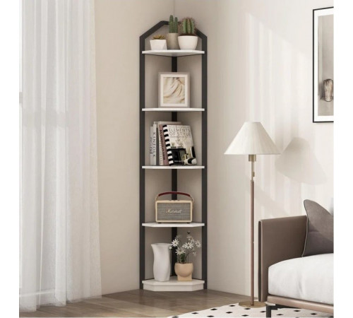 Угловой стеллаж Tieasha – 177×28,5×28,5 см, LOFT дизайн