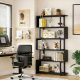 Стеллаж Z-формы 180×80×30 см – стильный LOFT-элемент для дома.