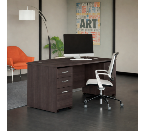 Стойка регистрации Studio C Bow с мобильными тумбами