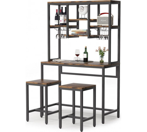 Стол барный с 2 барными стульями