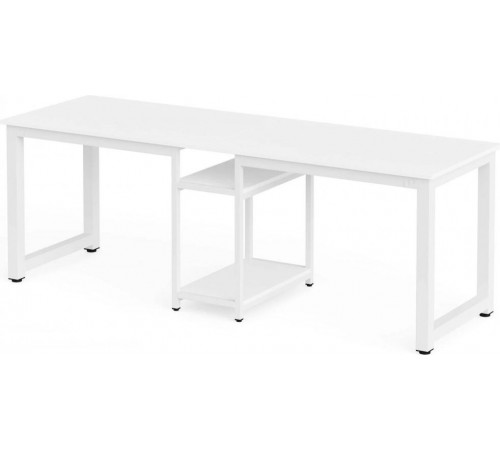 Стол двухместный с полками – 200×60×72 см.