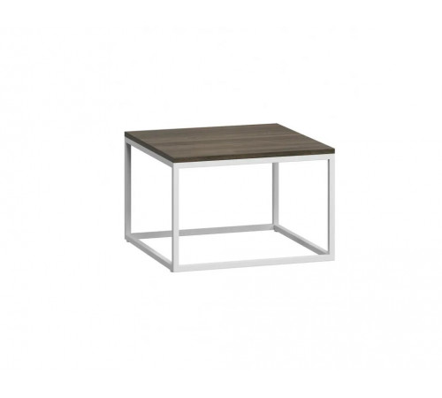 Приставной журнальный столик MSMLOFT – стильный металлический каркас.