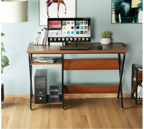 Стол компьютерный в стиле MSMLOFT (каркас металлический)