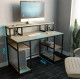 Стол компьютерный в стиле MSMLOFT (металлический каркас)