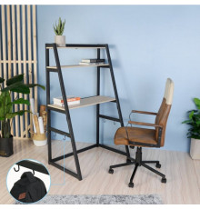 Стіл листовий MSMLOFT з металевим каркасом - 90 × 60 × 150 см