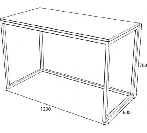 Стол офисный в стиле Loft