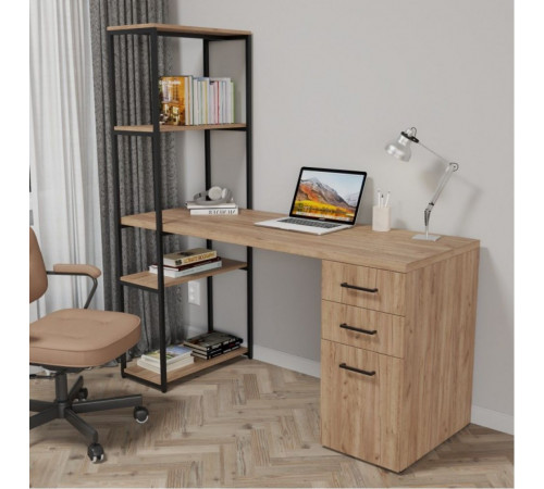 Стол письменный "Либрон 7" - стиль лофт